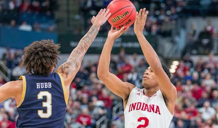 Armaan Franklin's 3-pointer beat Notre Dame last weekend. (Mandatory credit: USA TODAY SPORTS)